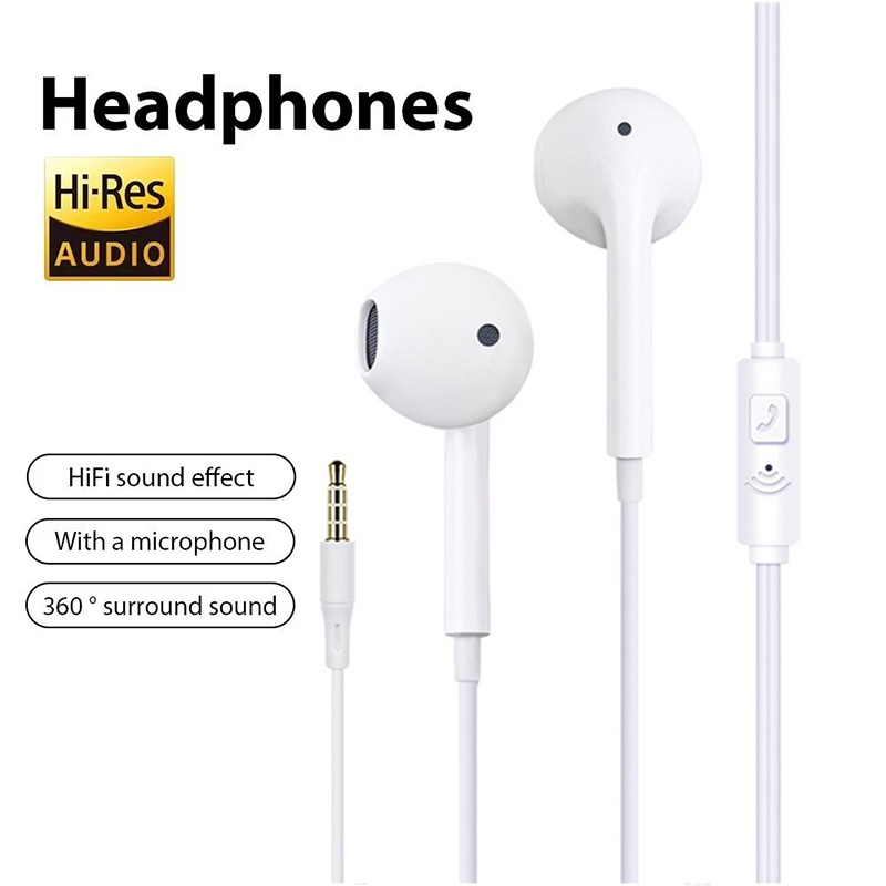 Running Gear Headphones - Fone de ouvido com fio de