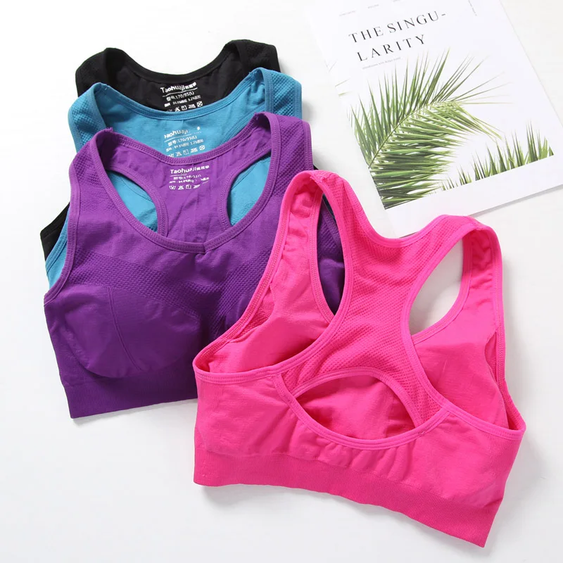 Running Gear Vest - Sutiã esportivo feminino superior push up