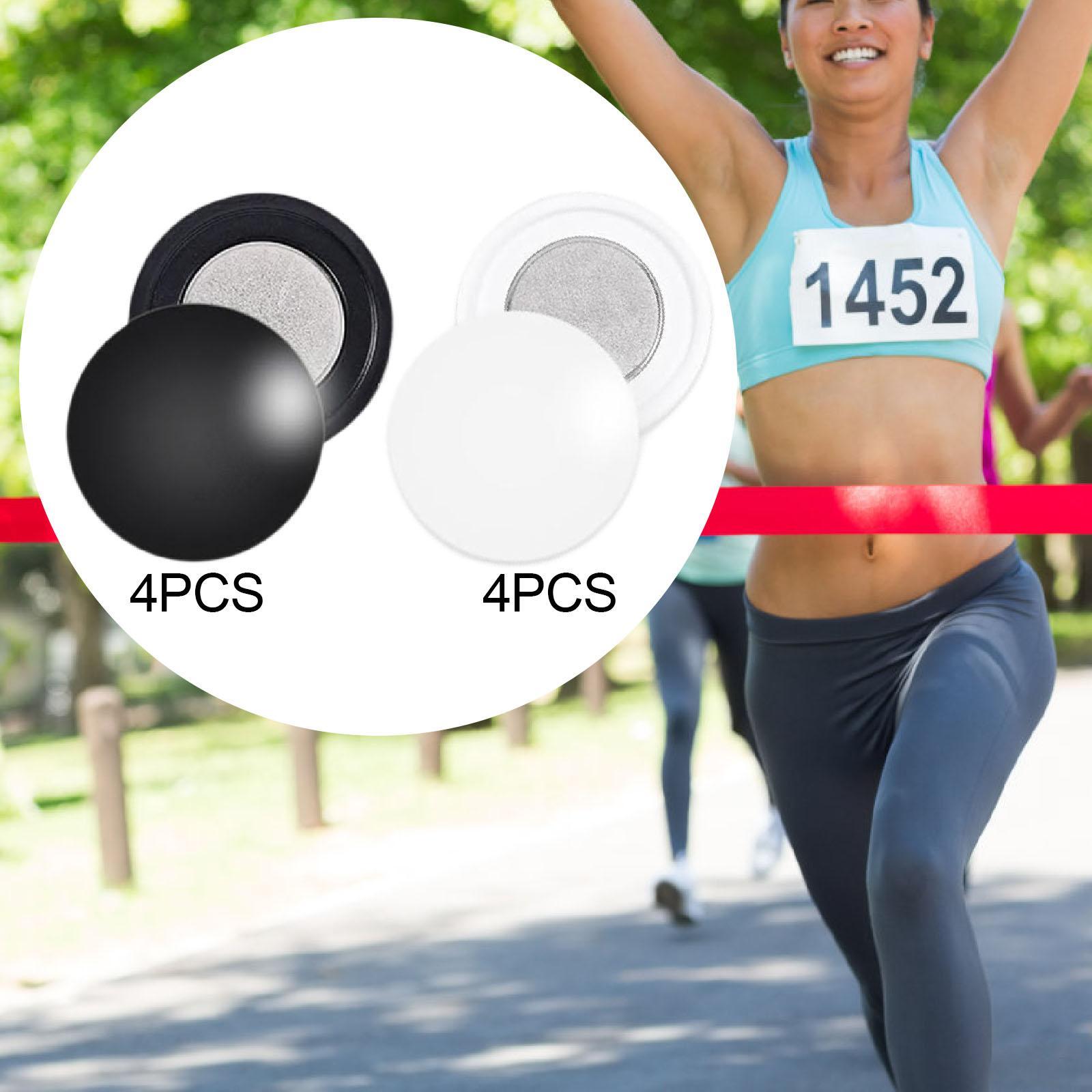 Running Gear Competition - 4 pares de clipes magnéticos para
