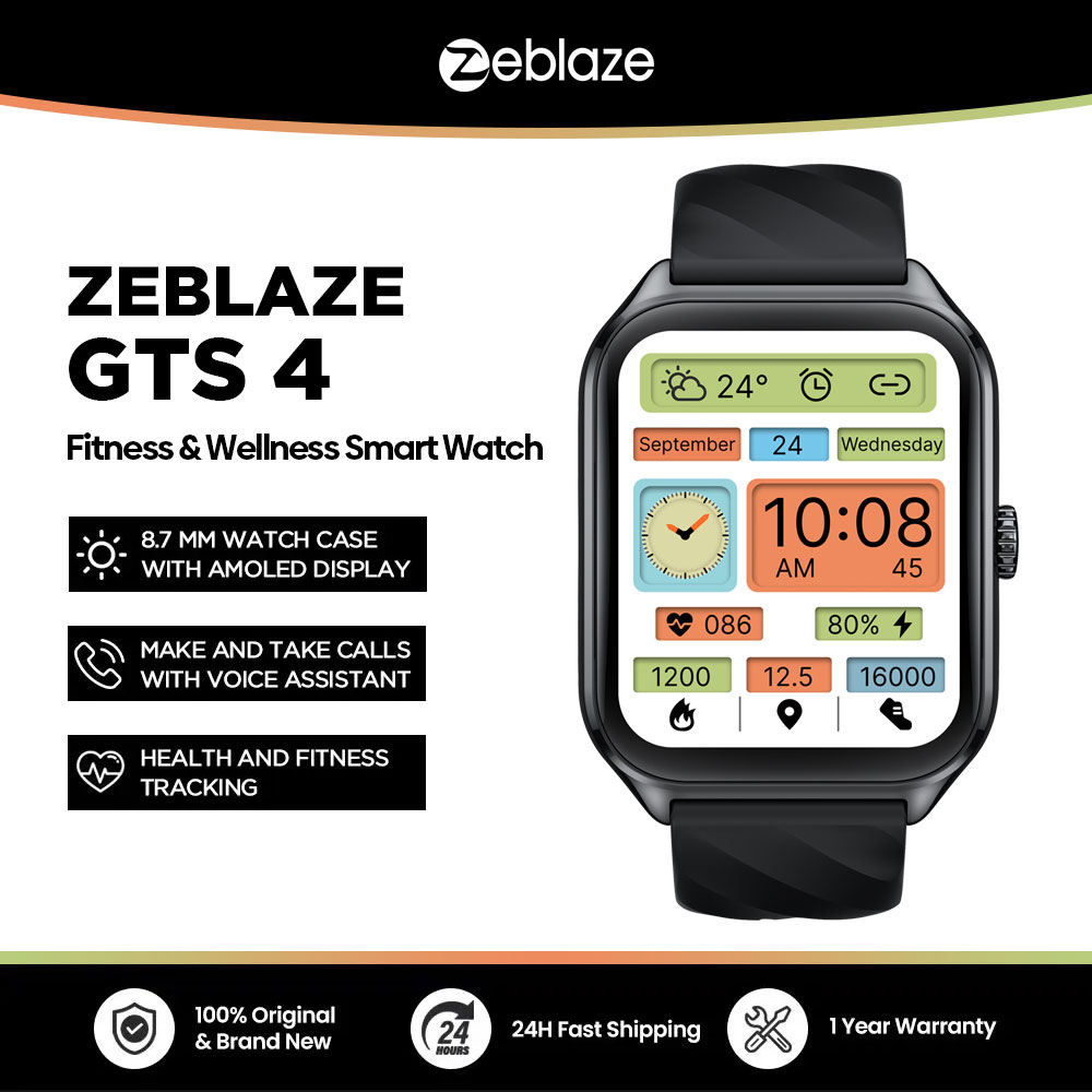 Gps Running Watch - Novo Zeblaze GTS 4 com Chamadas