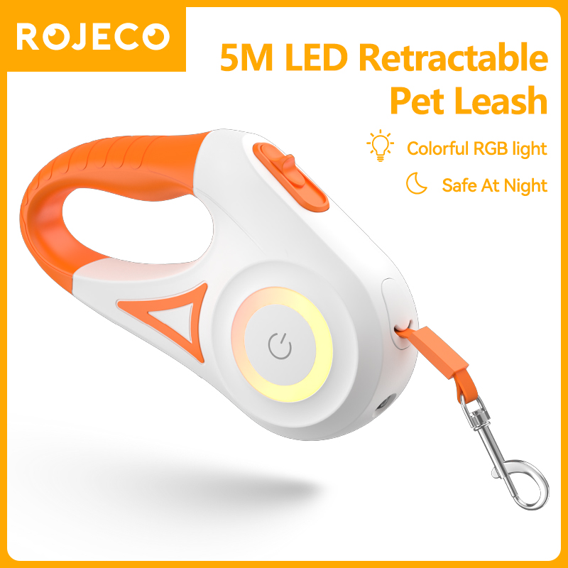 Running Gear Dog - Rojoeco 5m coleira automática para cães