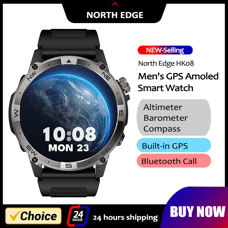 Gps Running Watch - North edge gps esportes relógio inteligente