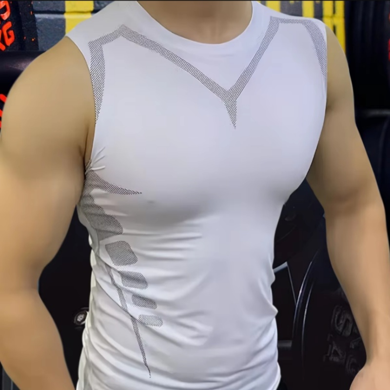 Running Gear Vest - Camisetas de Corrida Masculinas de Secagem