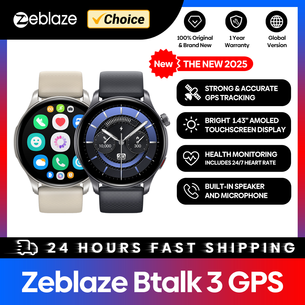 Gps Running Watch - Novo zeblaze btalk 3 gps smartwatch