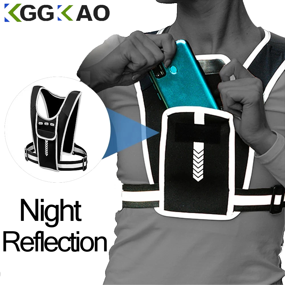 Running Gear Vest - Colete correndo com suporte de telefone