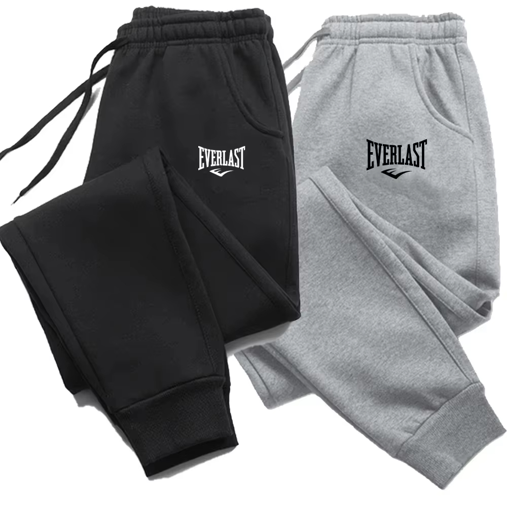 Running Gear Winter - Calças Jogger Estampadas EVERLAST para Homens