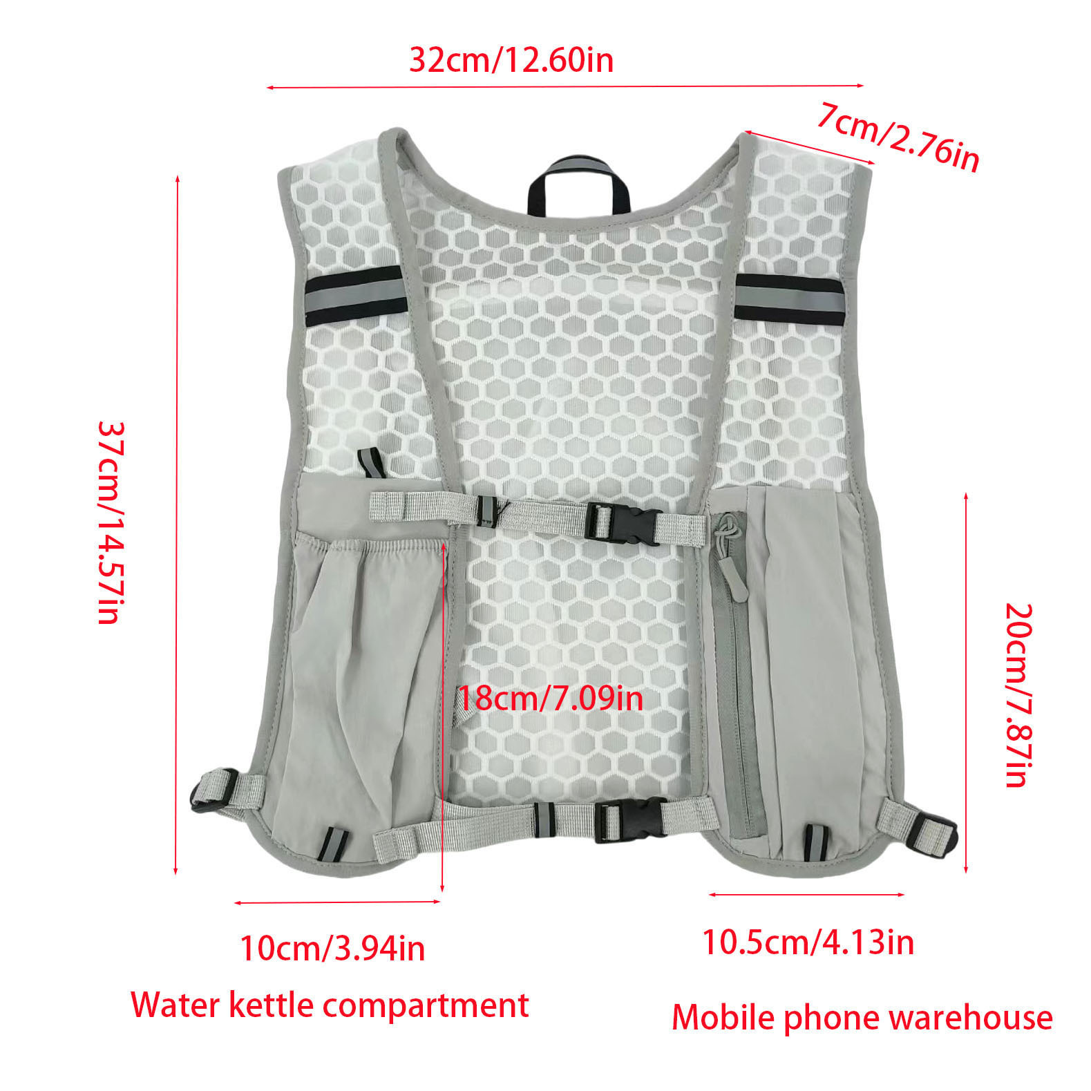 Colete Leve para Corrida e Cic - Running Gear Storage avaliação e preço