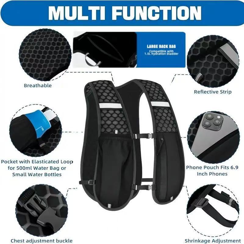 Colete Leve para Corrida e Cic - Running Gear Storage avaliação e preço