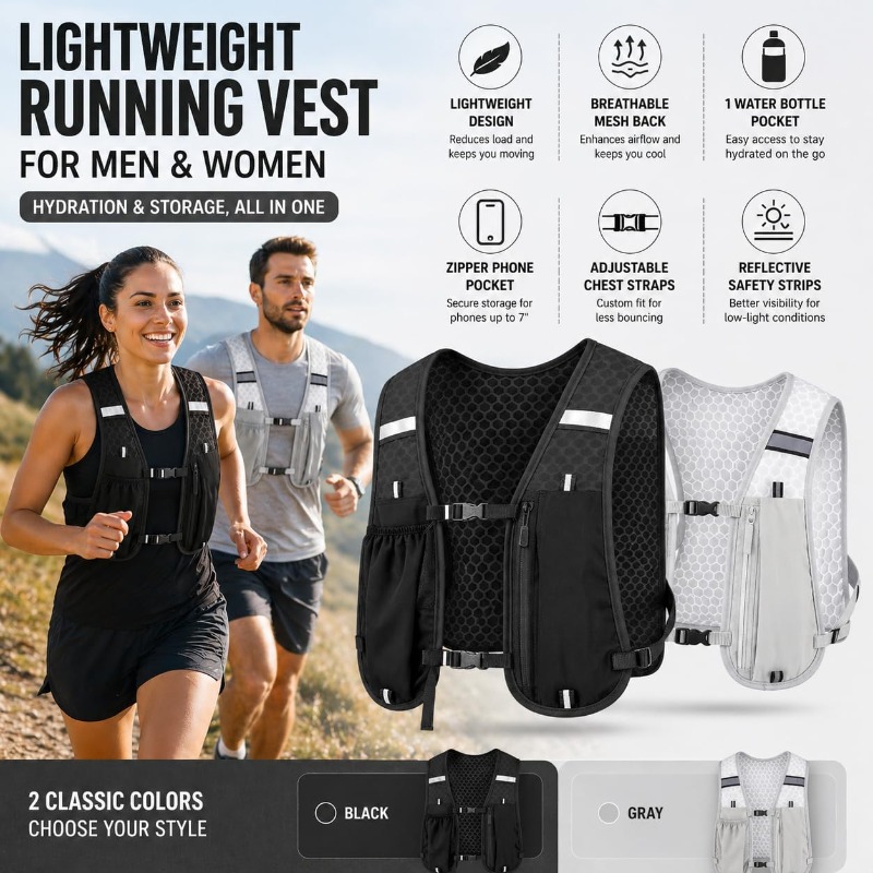 Colete Refletivo Leve para Cor - Running Gear Storage avaliação e preço