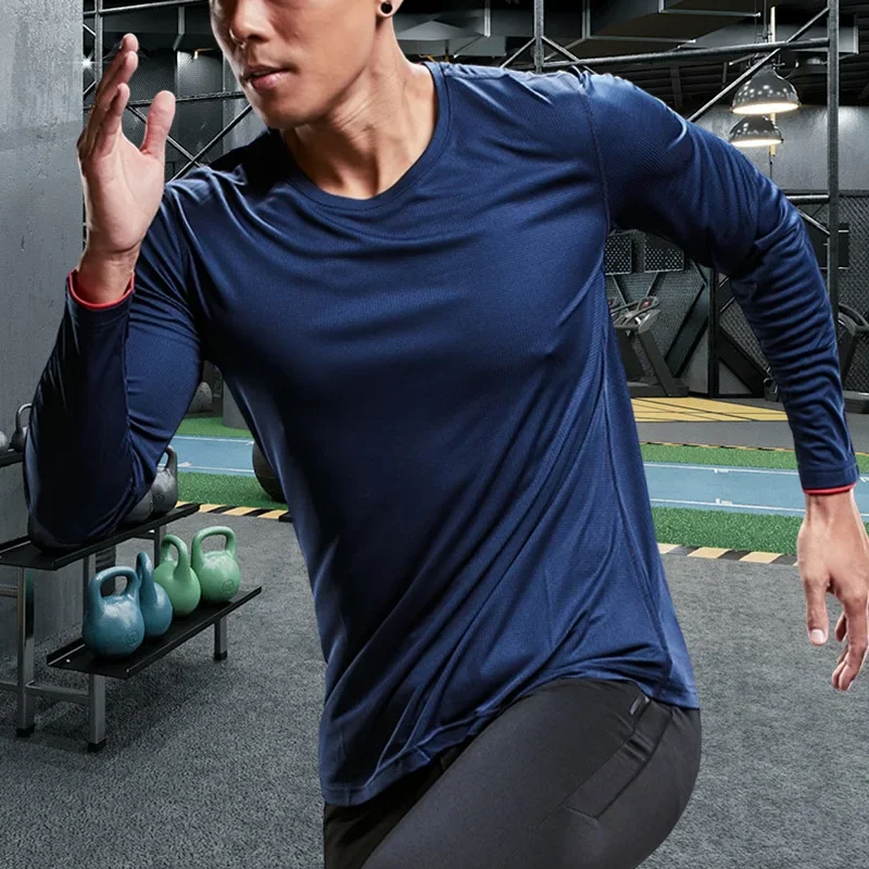 Homens correndo camisas esport - Running Gear Winter avaliação e preço