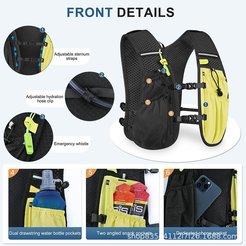 Colete de hidratação, mochila  - Running Gear Competition avaliação e preço