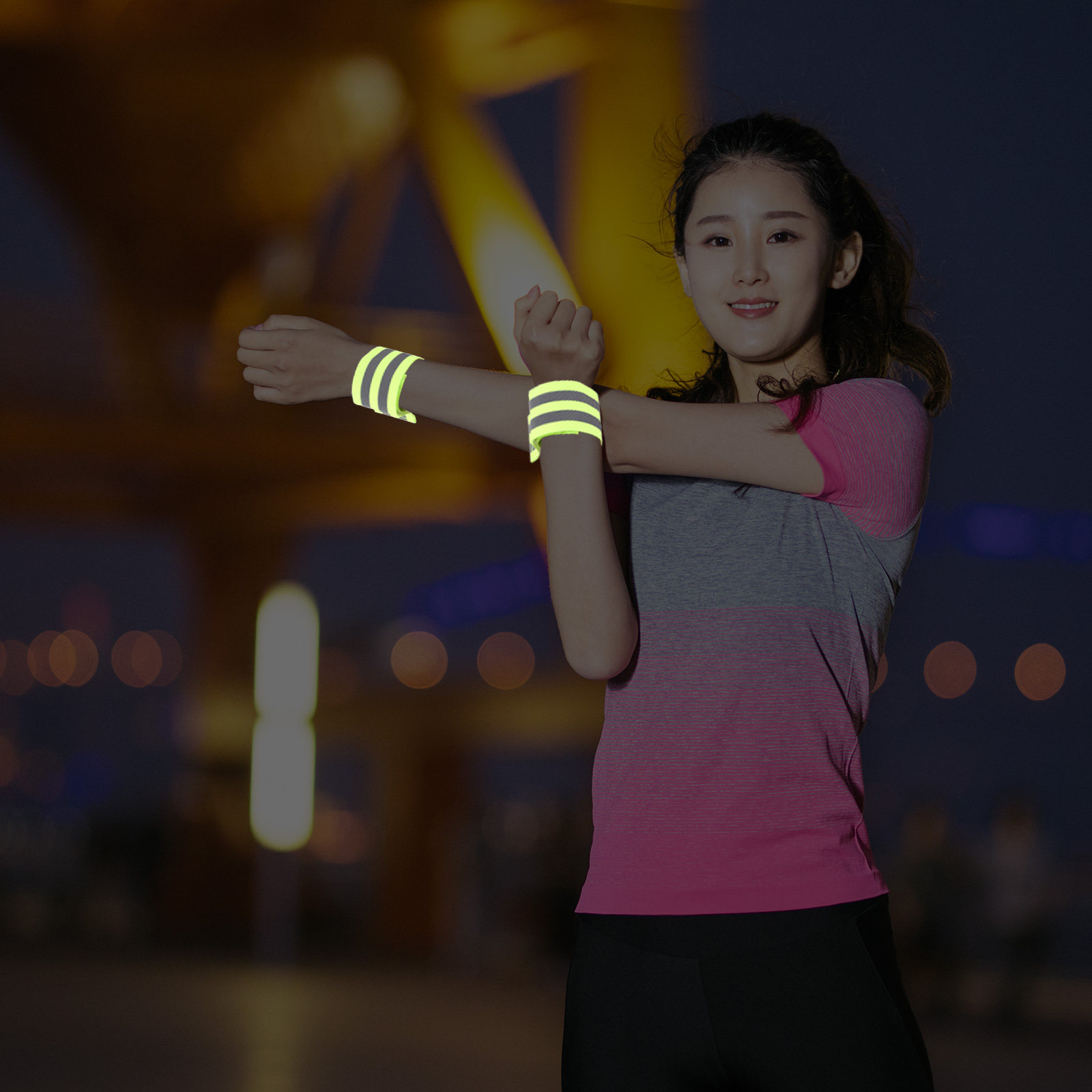 4 Pares de Braçadeiras Refleti - Running Gear For Night avaliação e preço