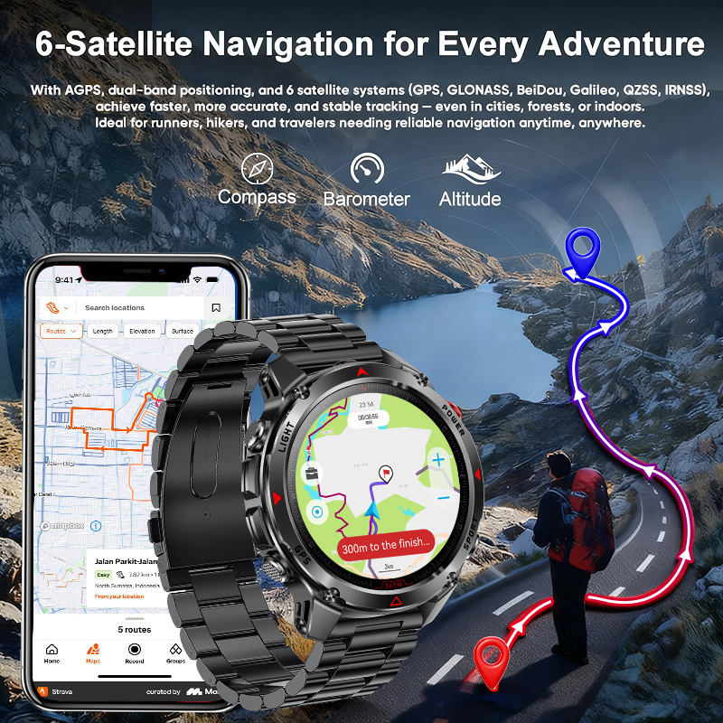 T-rex 3 pro grau militar agps  - Gps Running Watch avaliação e preço