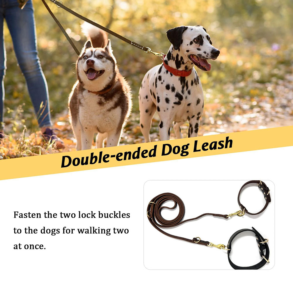 Coleira de Couro Multifunciona - Running Gear Dog avaliação e preço