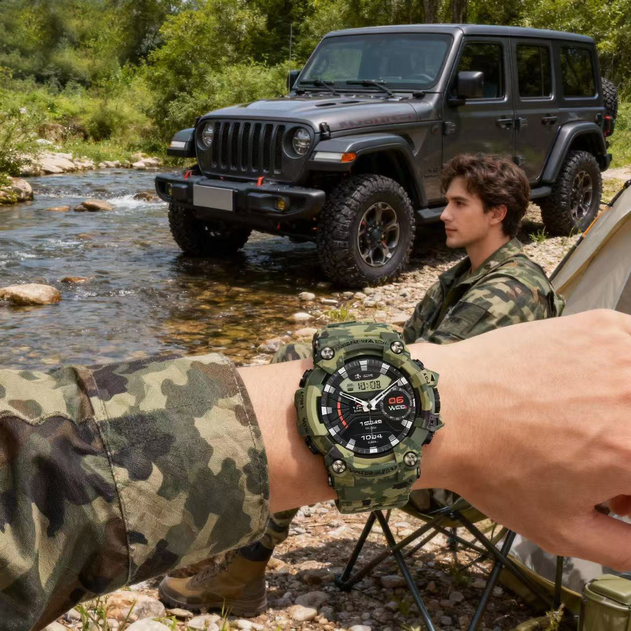 Esportes ao ar livre masculino - Gps Running Watch avaliação e preço