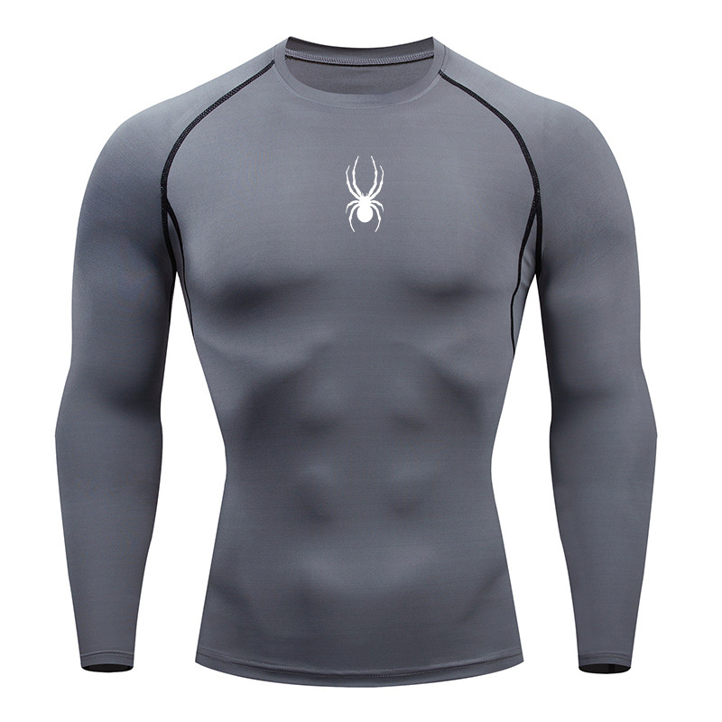 Camiseta masculina de manga co - Running Gear Winter avaliação e preço