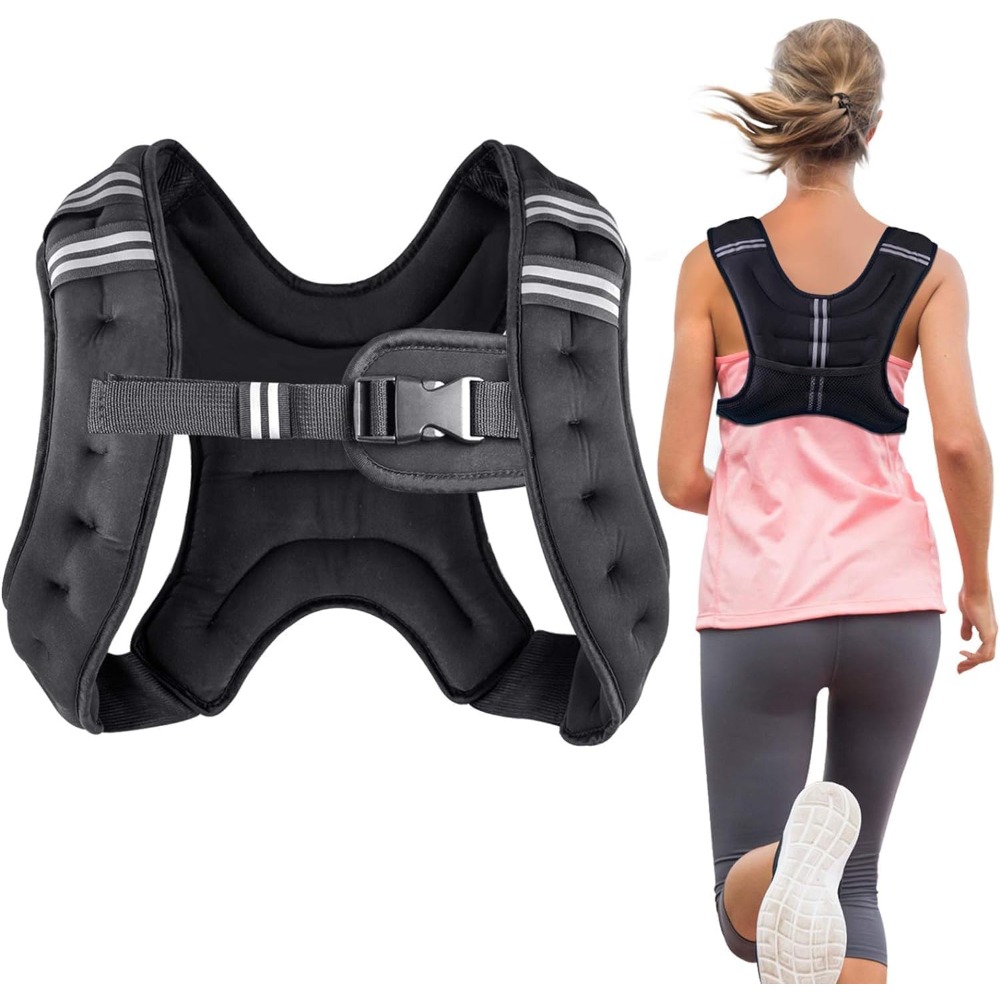 Colete de Fitness com Peso Pré - Running Gear Vest avaliação e preço