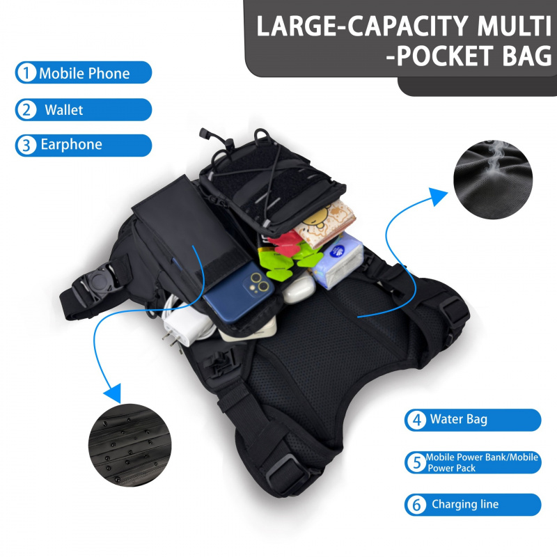 Colete Tático Novo 2026 com Bo - Running Gear Storage avaliação e preço