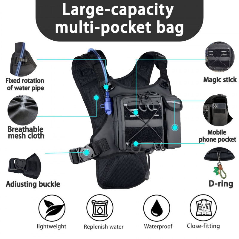Colete Tático Novo 2026 com Bo - Running Gear Storage avaliação e preço