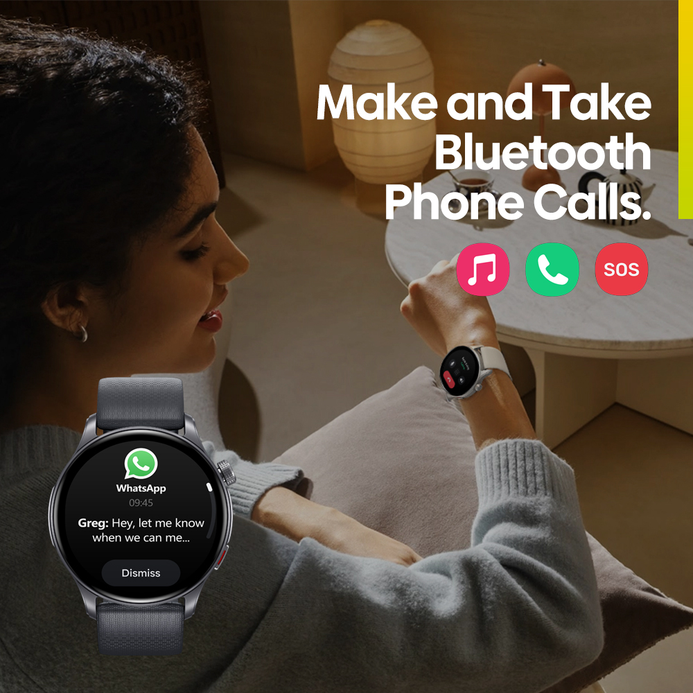 Novo zeblaze btalk 3 gps smart - Gps Running Watch avaliação e preço