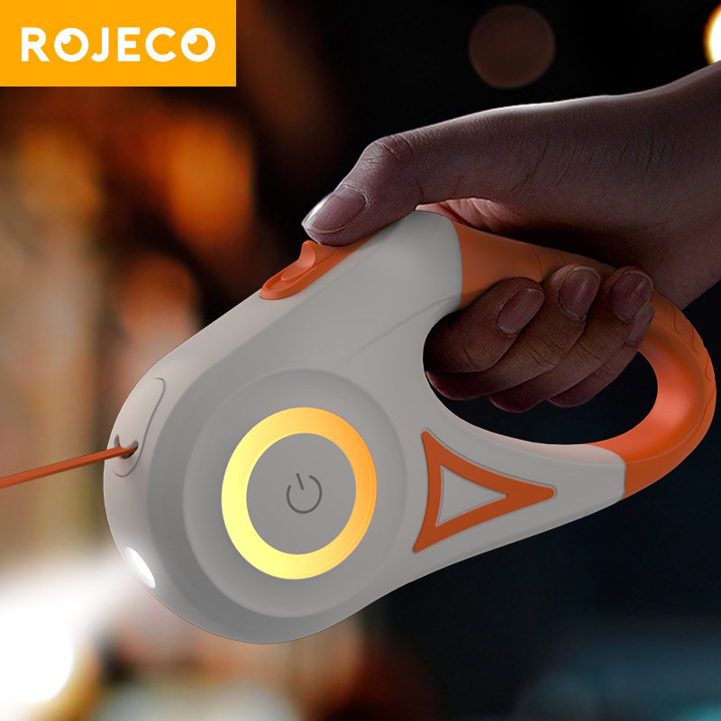 Rojoeco 5m coleira retrátil au - Running Gear Dog avaliação e preço