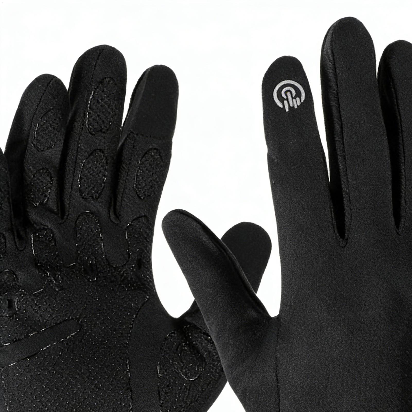 Luvas de ciclismo quentes dedo - Running Gear For Cold Weather avaliação e preço