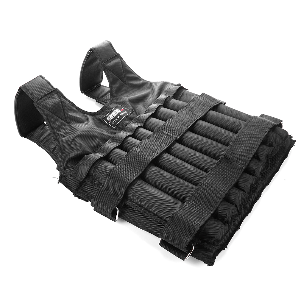 1 - 110lbs colete ponderado aj - Running Gear Vest avaliação e preço