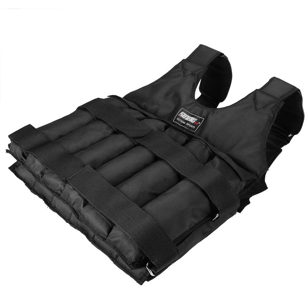 1 - 110lbs colete ponderado aj - Running Gear Vest avaliação e preço