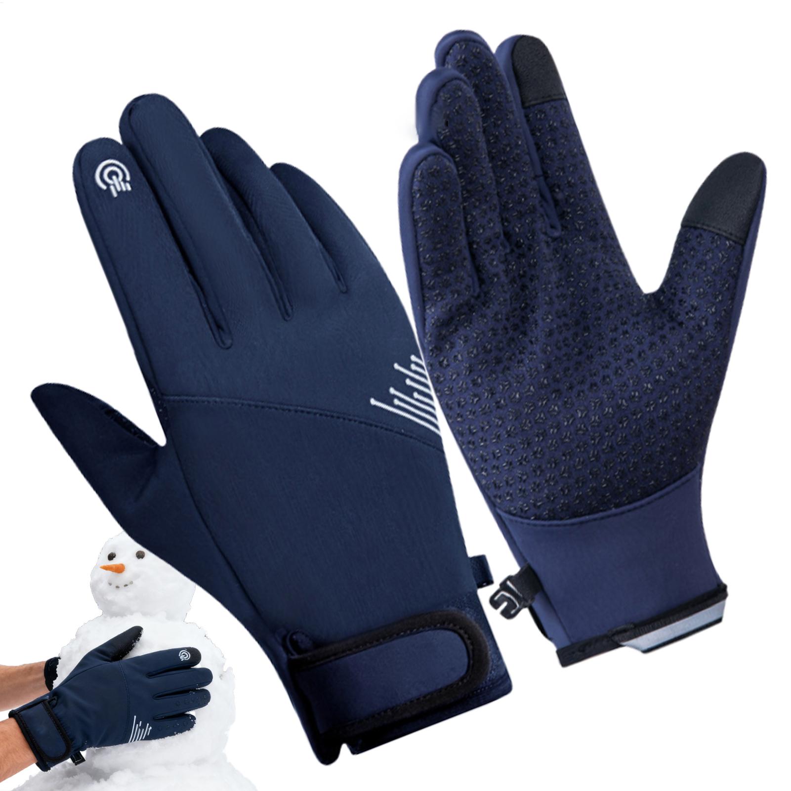 1 par luvas de inverno à prova - Running Gear For Cold Weather avaliação e preço